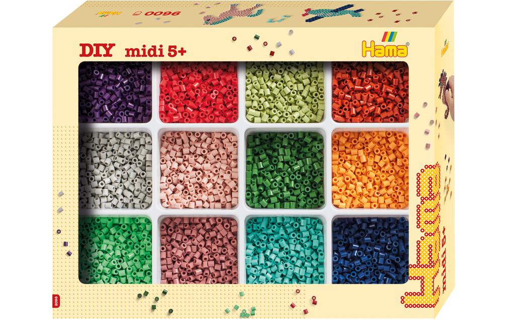 Hama Perles à repasser Set 12 couleurs