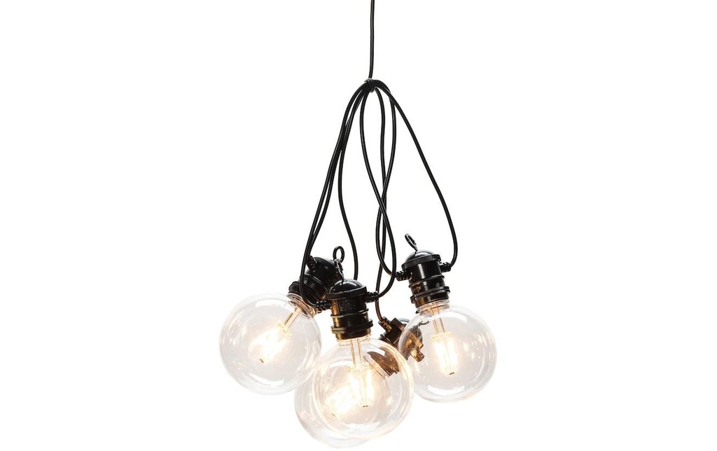 Konstsmide Guirlande lumineuse Élargissement, 10 LEDs, Transparent