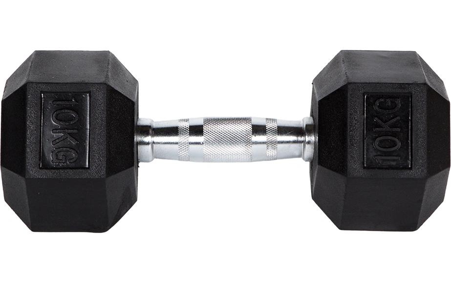 Fitcom Hex Dumbbell, 10 kg