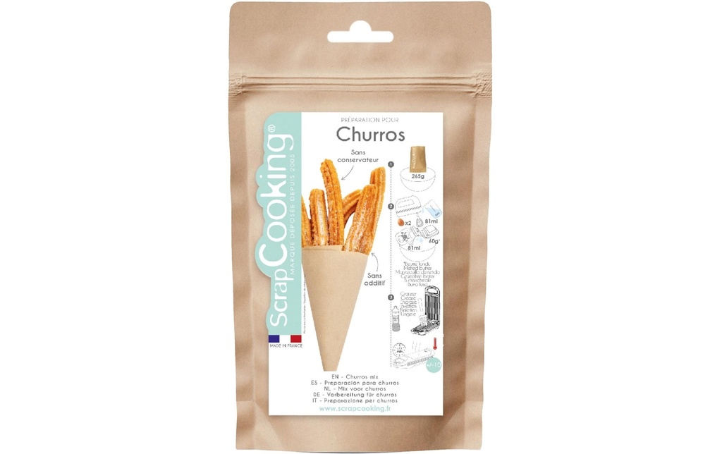 ScrapCooking Mélange prêt à l'emploi Churros 265 g