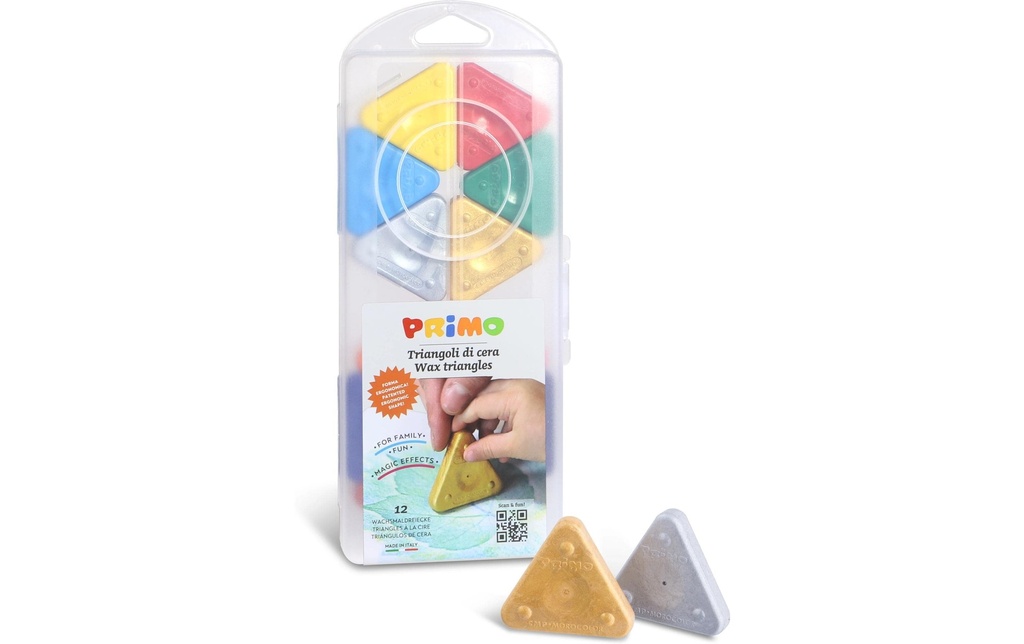 PRIMO Craie cire triangle E-12 (12 pces)