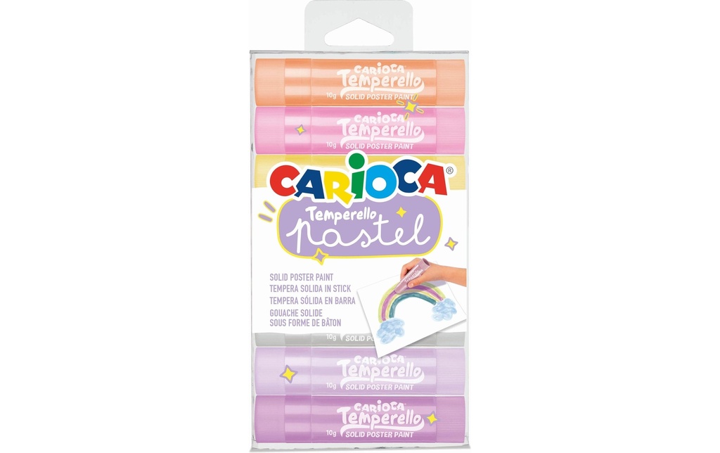 CARIOCA Couleur poster pastel E-8 ass. (8 pces)
