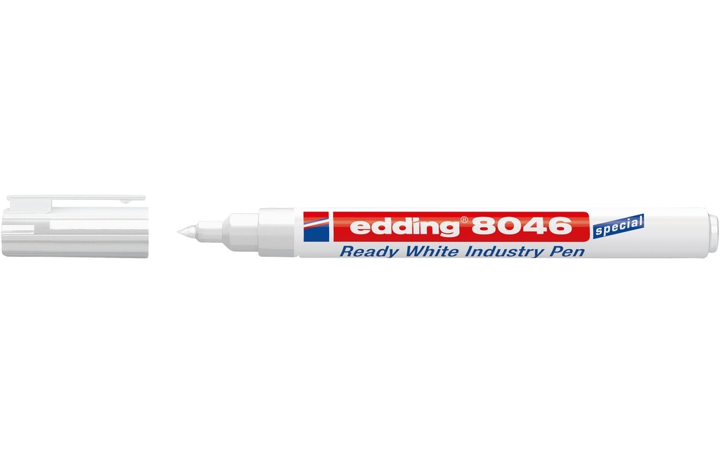 EDDING Marqueur permanent 8046 blanc