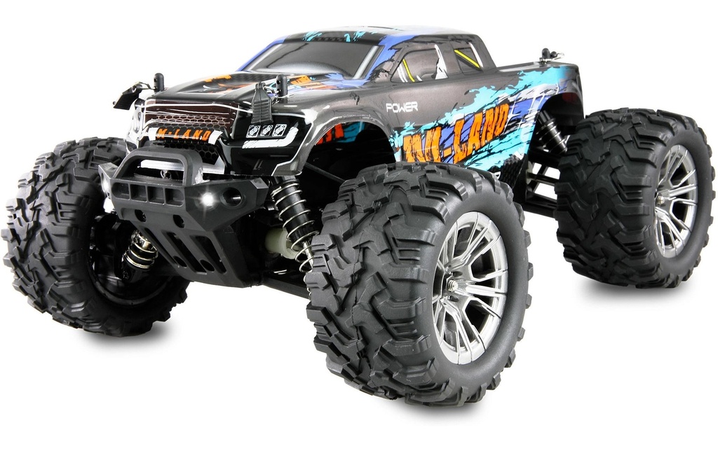 Amewi Monster Truck M-Pays, bleu RTR, 1:16