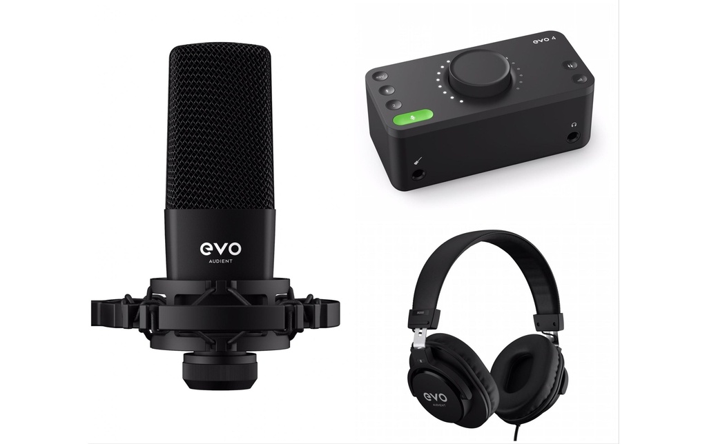 Audient Interface audio EVO Start Bundle d'enregistrement