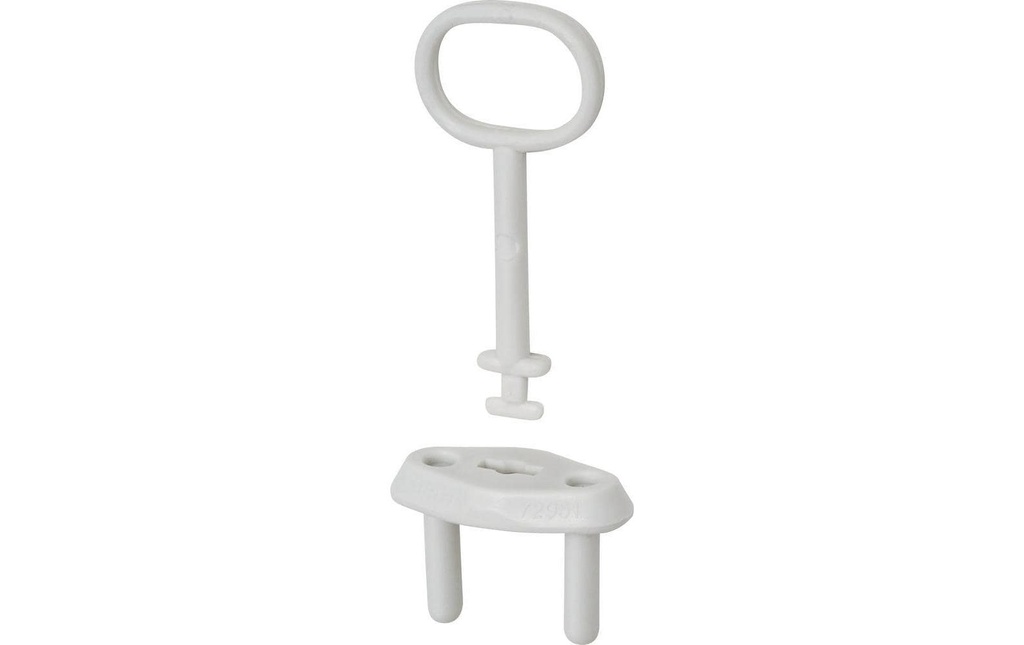 Abus Protection pour prise de courant Emma 5 Pièce/s, Blanc