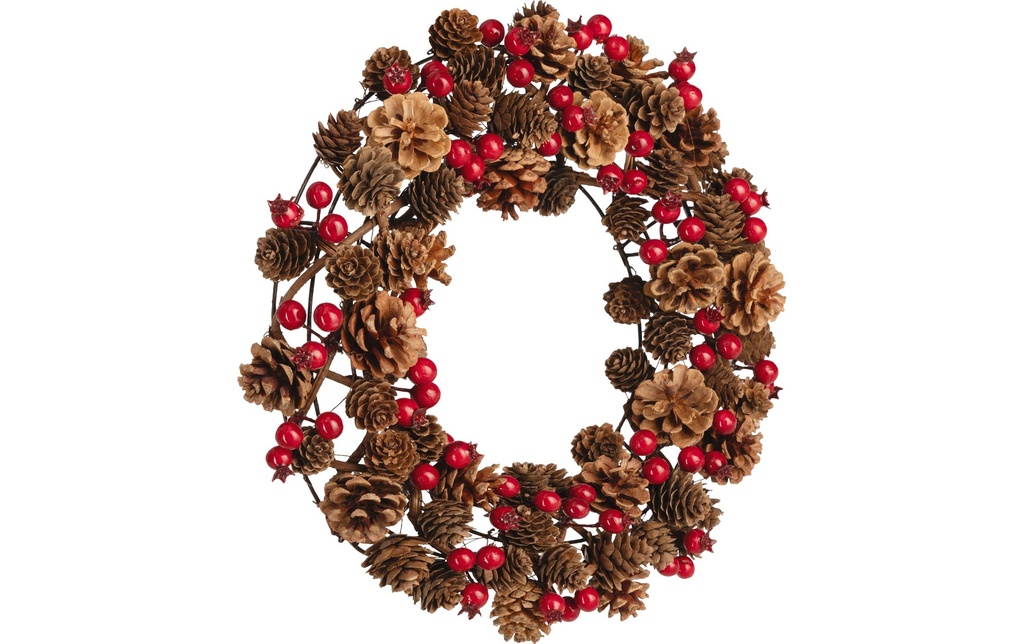 EGLO Couronne de l’Avent Gunung 37 cm