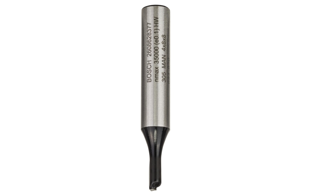 Bosch Professional Fraise à rainurer Standard for Wood D1 4 mm, L 8 mm, G 51 mm
