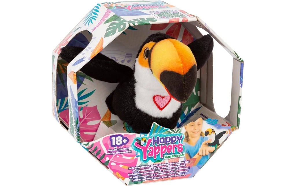 Max Bersinger Peluche Happy Yappers Toucan
