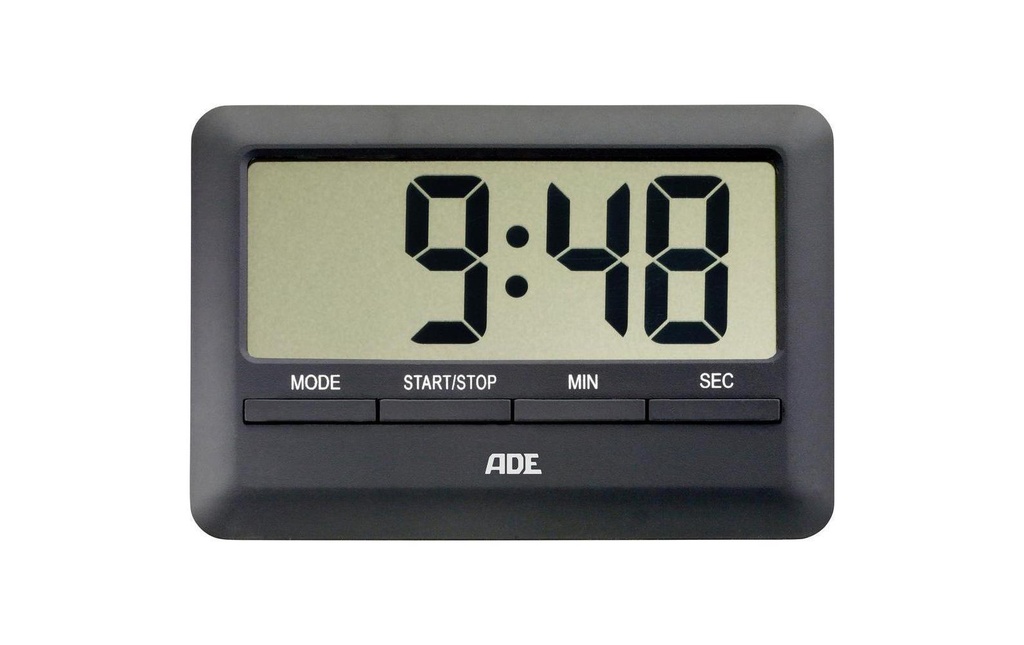 ADE Minuteur de cuisine Digital TD1600 Noir