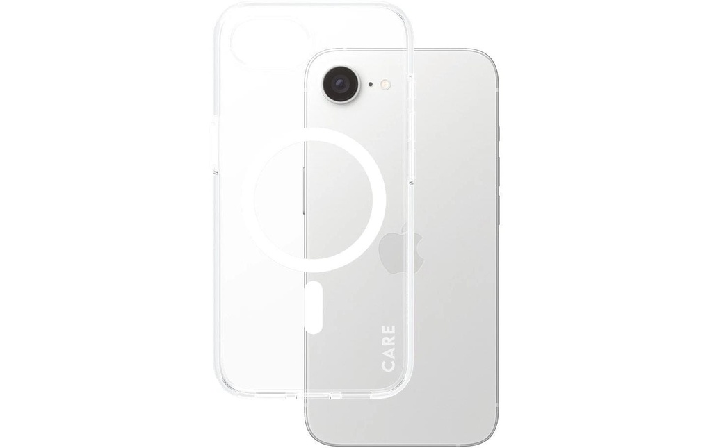 CARE Coque arrière Flagship Case Combat iPhone 17e/16e Transparent