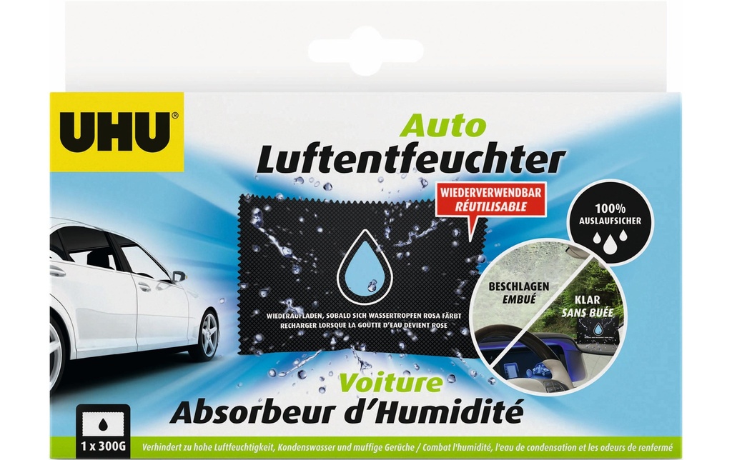 UHU Déshumidificateur Voiture 300 g