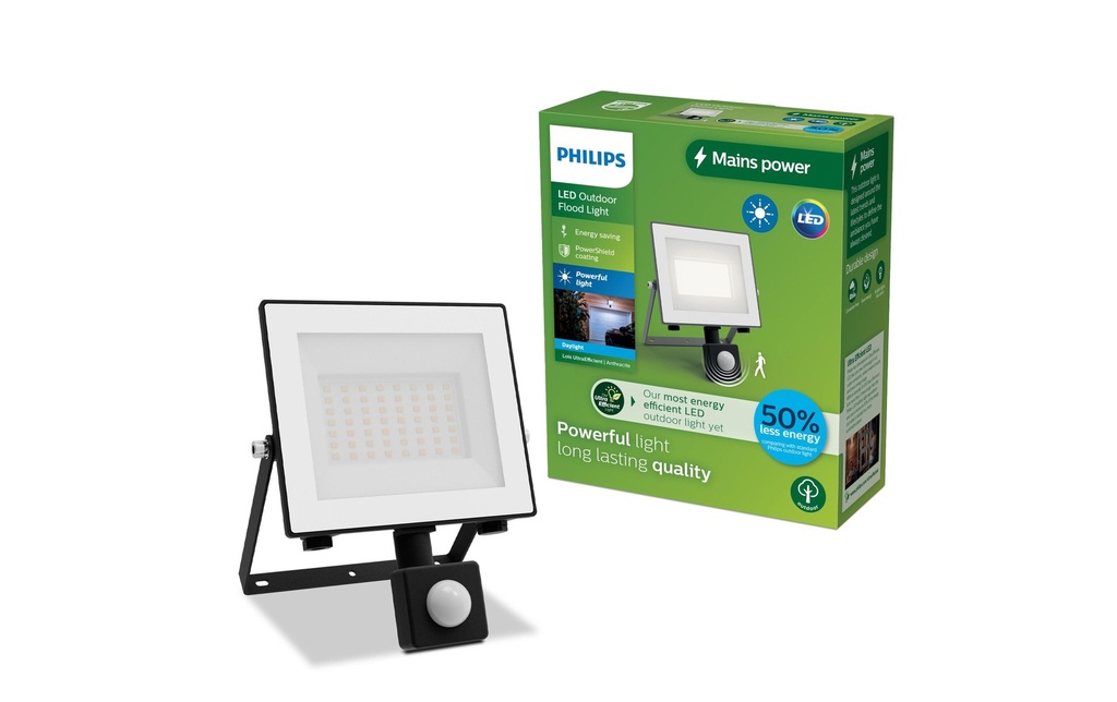 Philips Projecteur Lois UE 14W 5000K IR IP65 anthracite 14 W