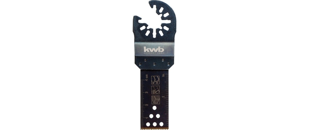 kwb Lame de scie Akku Top 22 mm Lame de scie plongeante