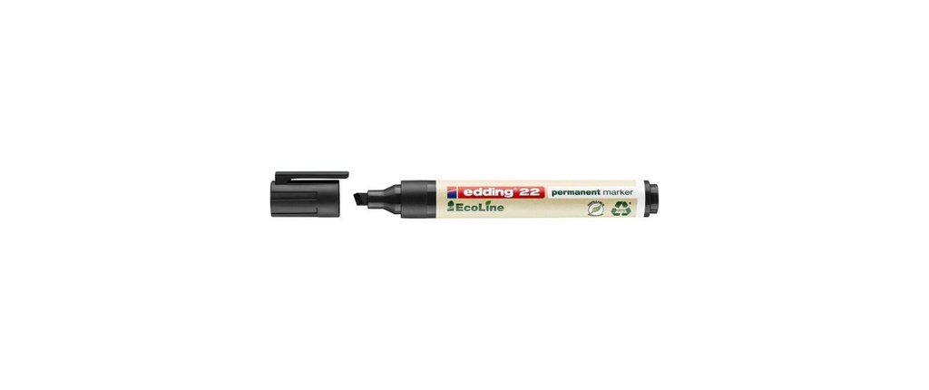 EDDING Marqueur perm. EcoLine 22 noir