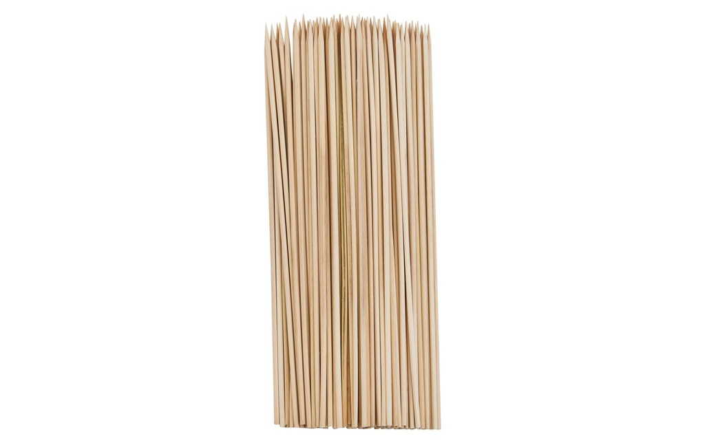 Dangrill Broche rôtissoire Bambou, 25 cm, 100 pièces