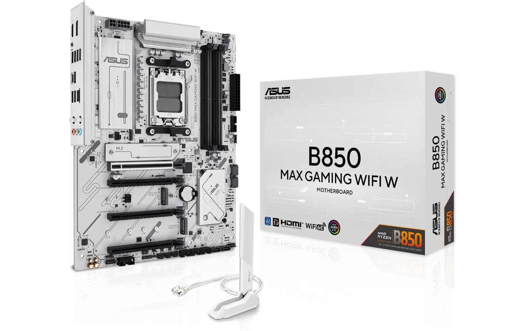 ASUS Carte mère B850 MAX GAMING WIFI W