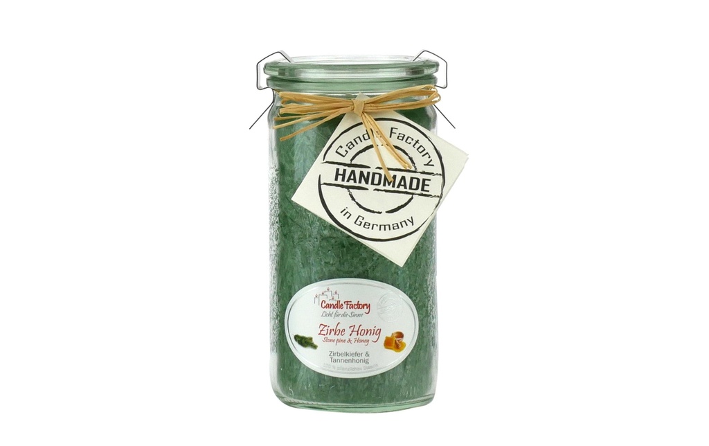 Candle Factory Bougie parfumée Pierre suisse pin et miel Mini Jumbo