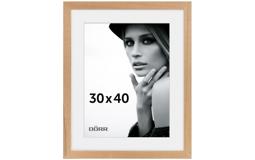 Dörr Cadre photo Flat Brun clair, 30 x 40 cm