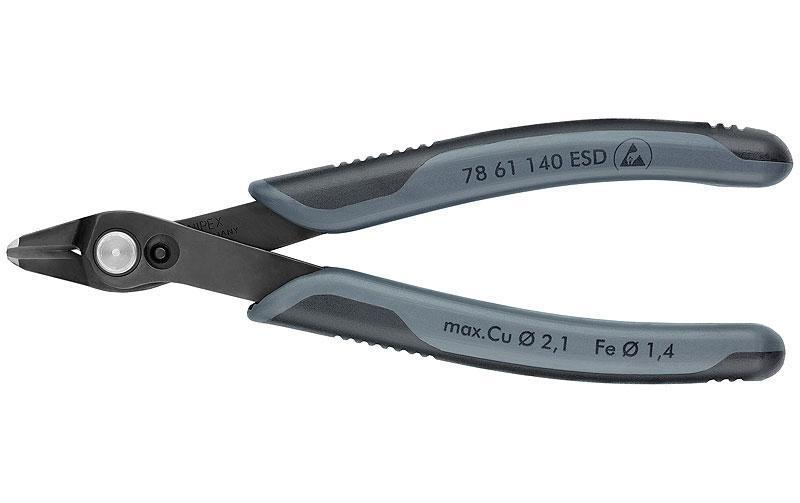 Knipex Pinces coupantes de côté pour l’électronique Super Knips 140 mm ESD