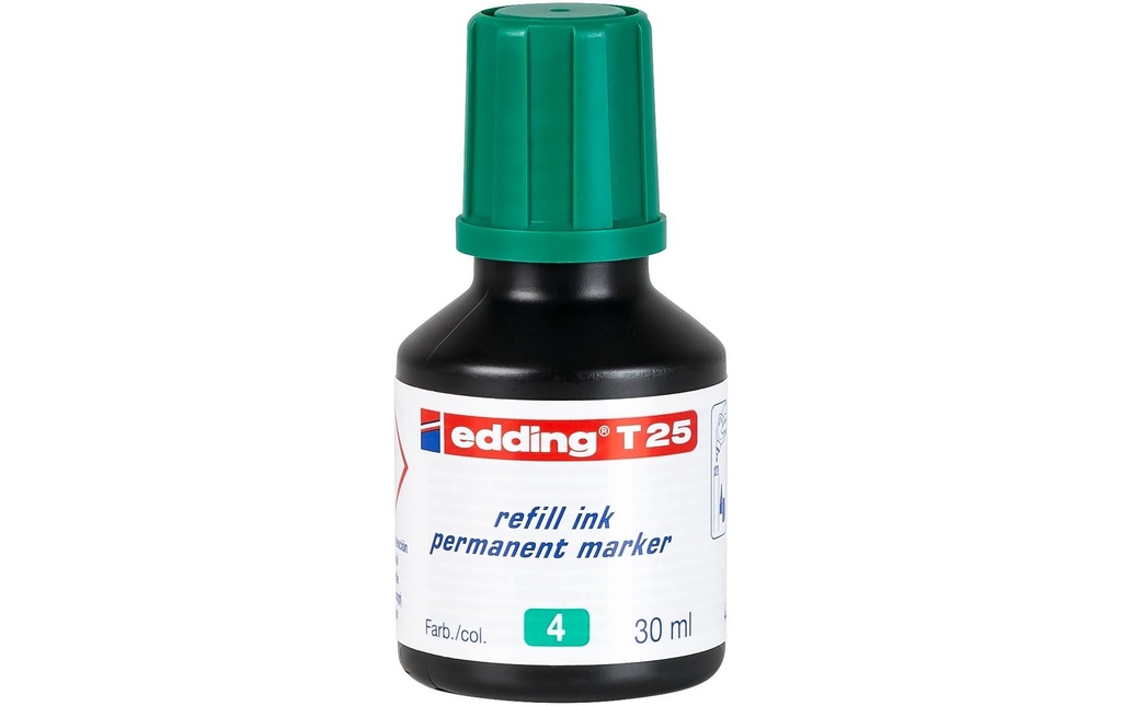 EDDING Encre T 25 vert (30 pces)