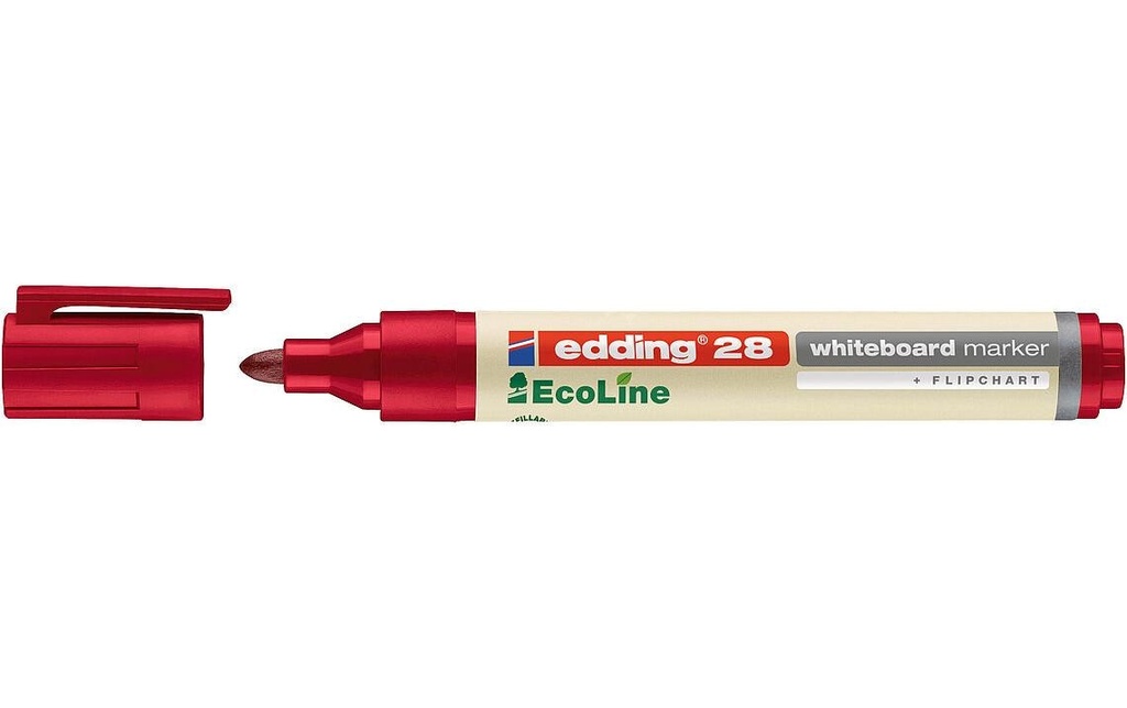 EDDING Marqueur tabl.EcoLine 28 rouge