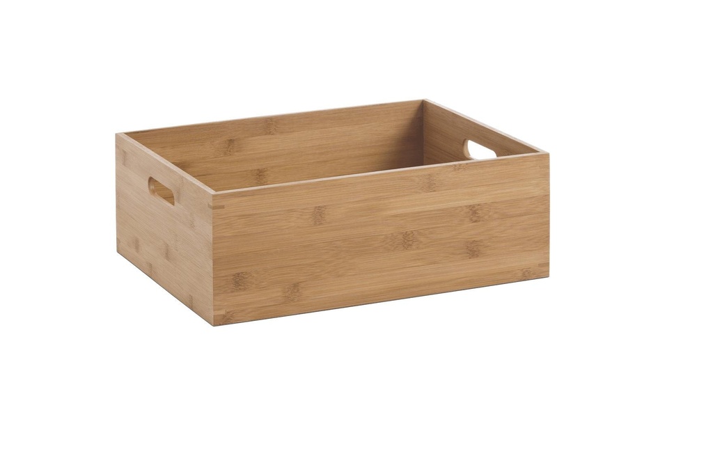Zeller Present Caisse de rangement 40 x 14 cm, Nature