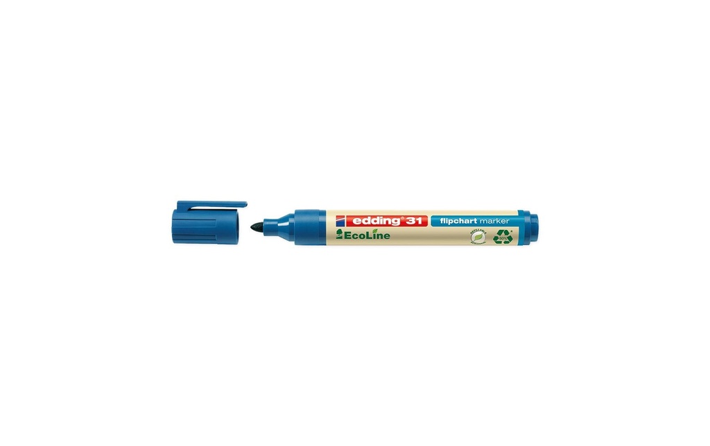 EDDING Marqueur Flipchart 31 bleu
