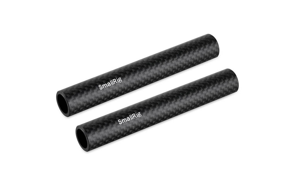 Smallrig 15 mm Carbon Fiber Rod (2 Stück) 10 cm de long