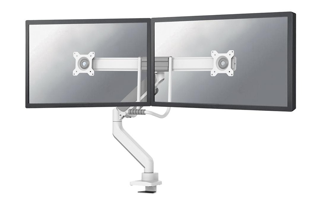NEOMOUNTS Supports de table DS75-450WH2 jusqu’à 8 kg – Blanc