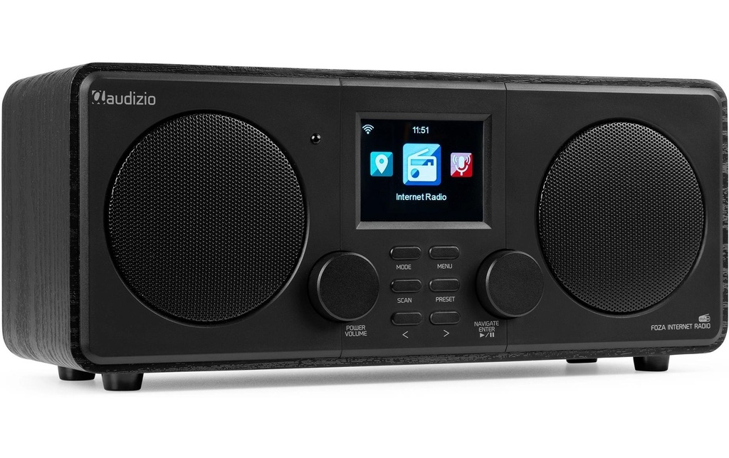 Audizio Radio DAB+ Foza Noir