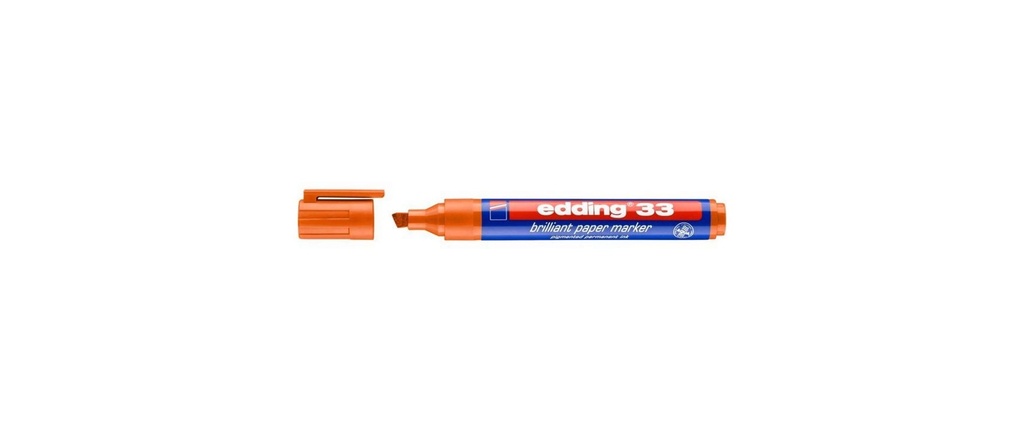 EDDING Marqueur permanent 33 orange