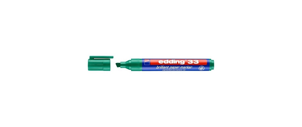 EDDING Marqueur permanent 33 vert