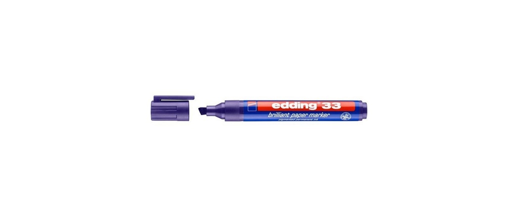 EDDING Marqueur permanent 33 violet