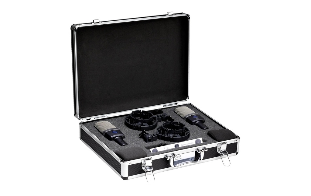 AKG Microphone à condensateur C214 Stereo-Set
