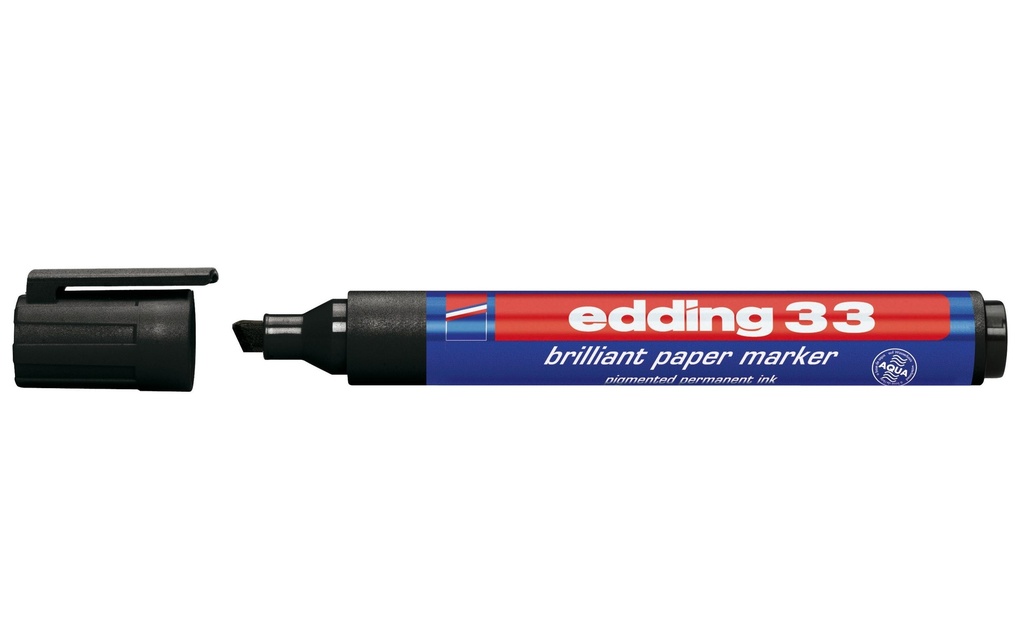 EDDING Marqueur permanent 33 noir