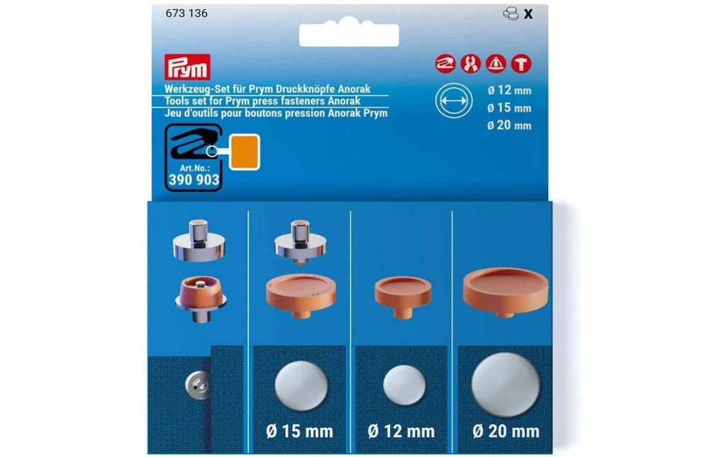 Prym Fixation Kit d'outils