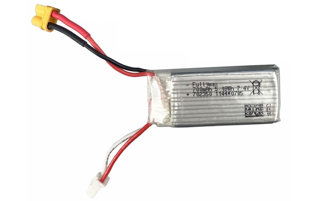 Amewi Batterie RC LiPo 700 mAh 7.4 V 25C