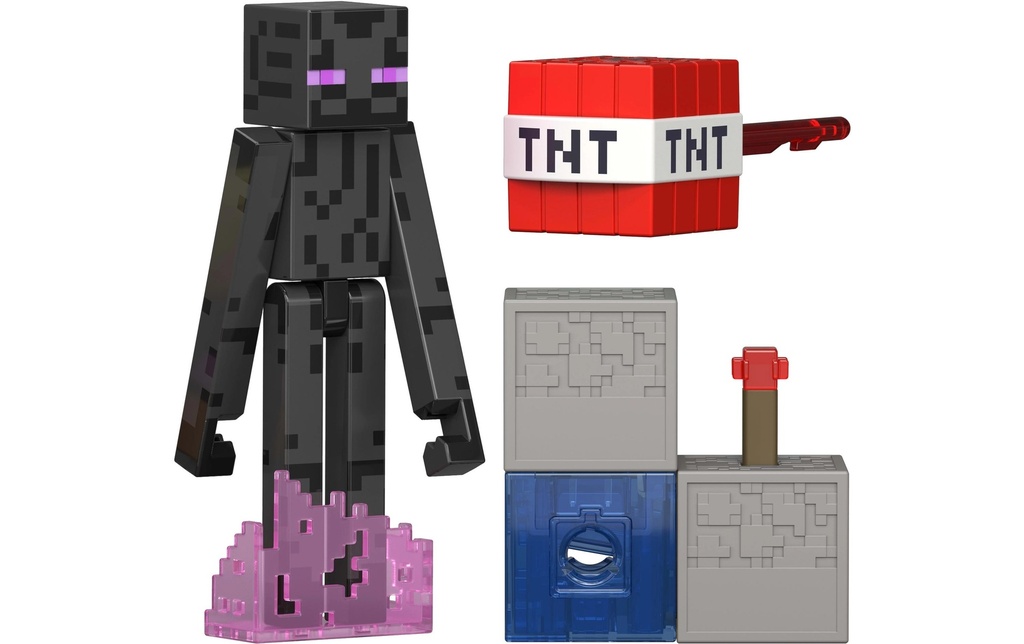 Mattel Minecraft Redstone Charged Enderman