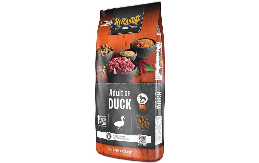 Belcando Alimentation sèche Sans céréales Canard 12.5 kg