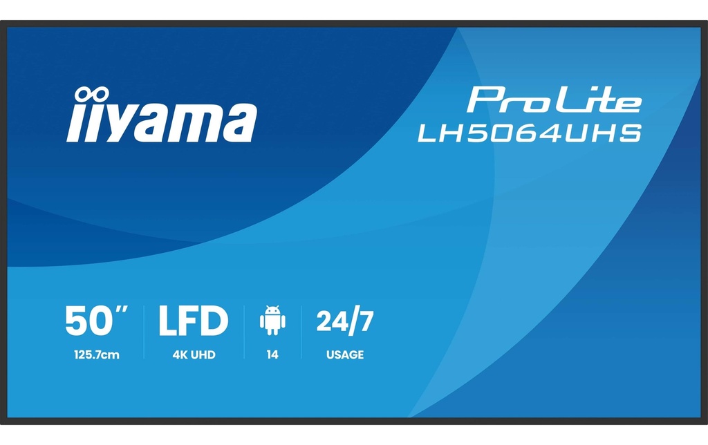 iiyama Ecran Public ProLite LH5064UHS-B1AG 50