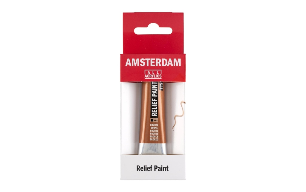 Amsterdam Peinture acrylique Reliefpaint 811 Bronze opaque, 20 ml