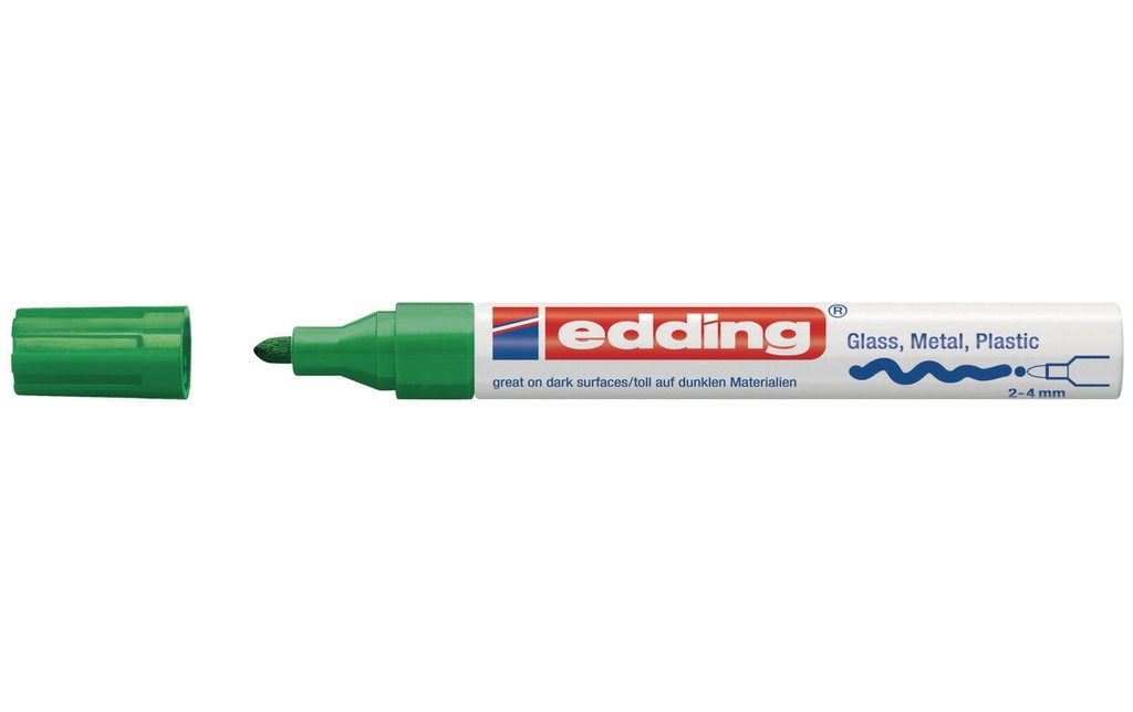 EDDING Marqueur peinture 750 vert