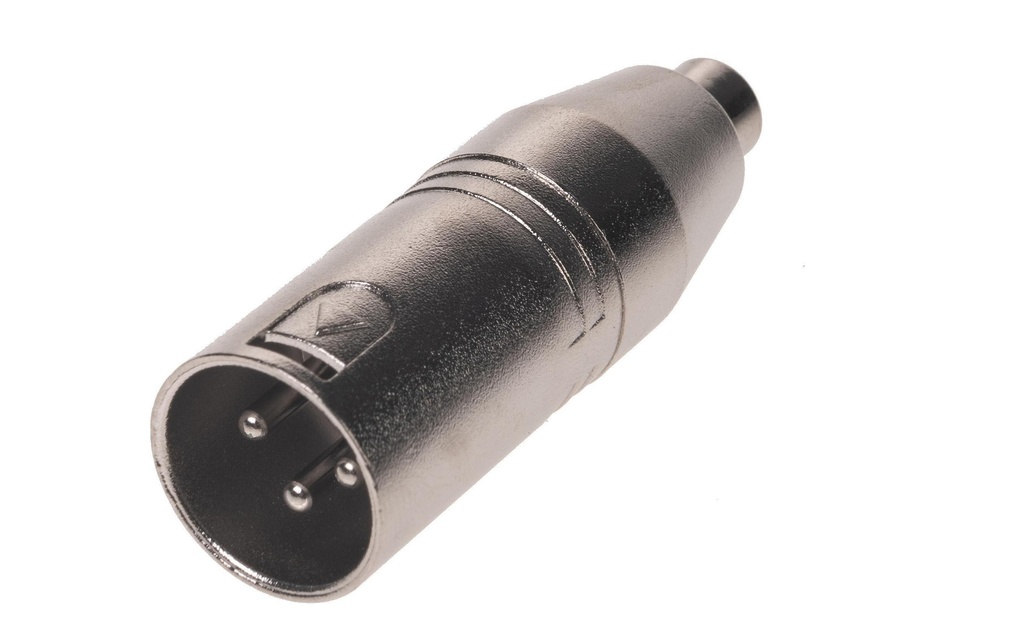 Bemero Adaptateur audio BA1202 XLR 3 pôles mâle - Cinch