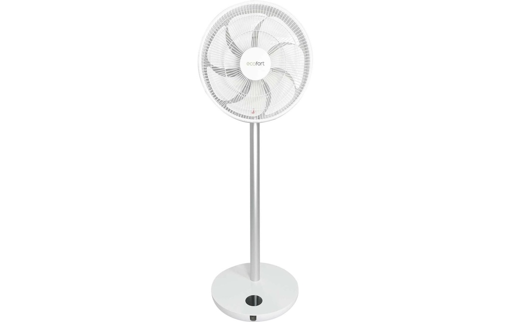 Ecofort Ventilateur sur pied ecoQ SilentAir Grande Blanc