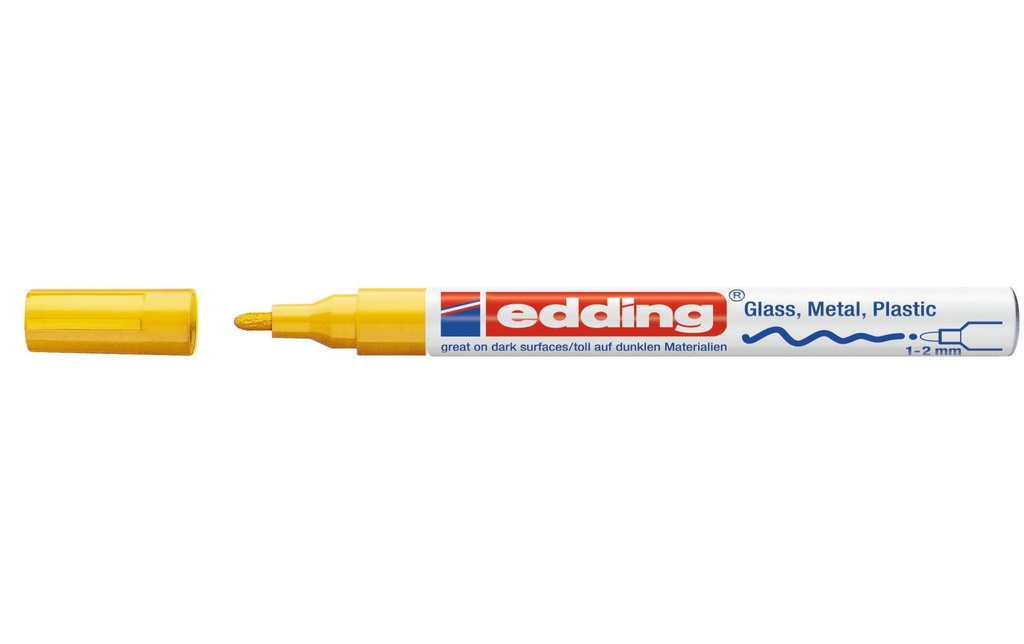 EDDING Marqueur peinture 751 jaune