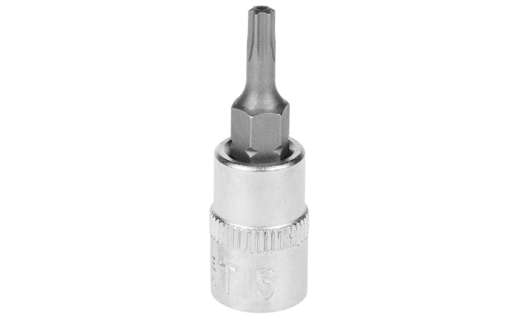 FTM Douille de clé 1/4, Torx 15