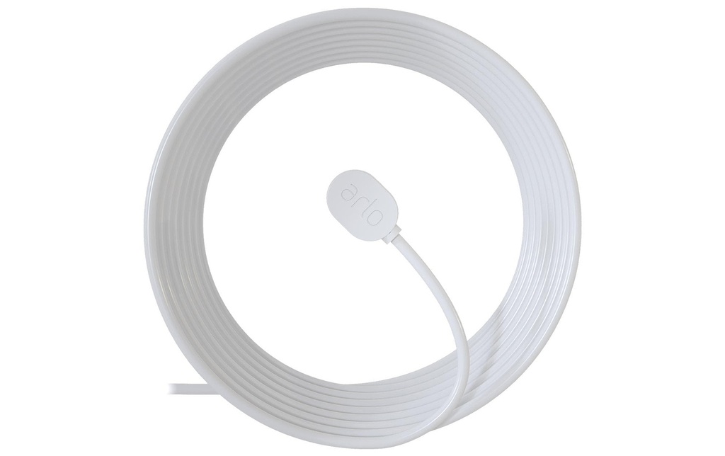 Arlo VMA5600C-100PES Câble de charge magnétique Outdoor 7.6m blanc