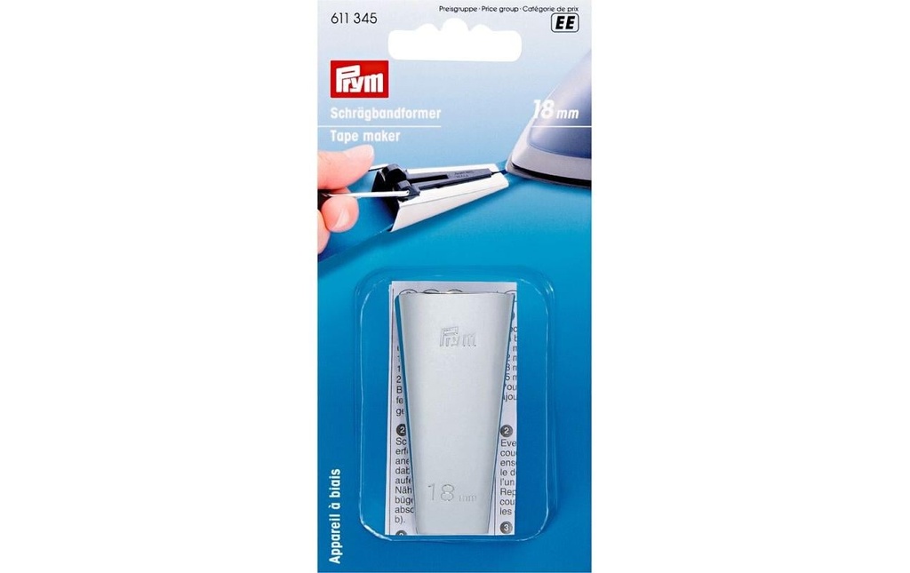 Prym Forme de ceinture inclinée 18 mm