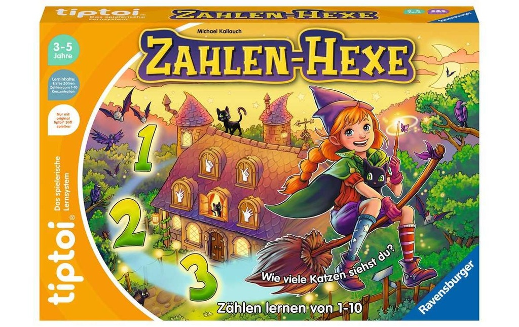 tiptoi Jeu Zahlen-Hexe